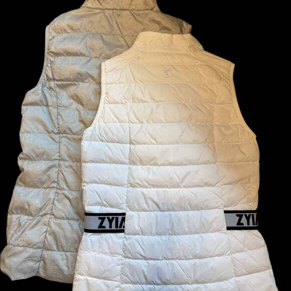 Eddie Bauer (S) & ZYIA Alpine down vest fitted (XS) BUNDLE - Picture 12 of 13